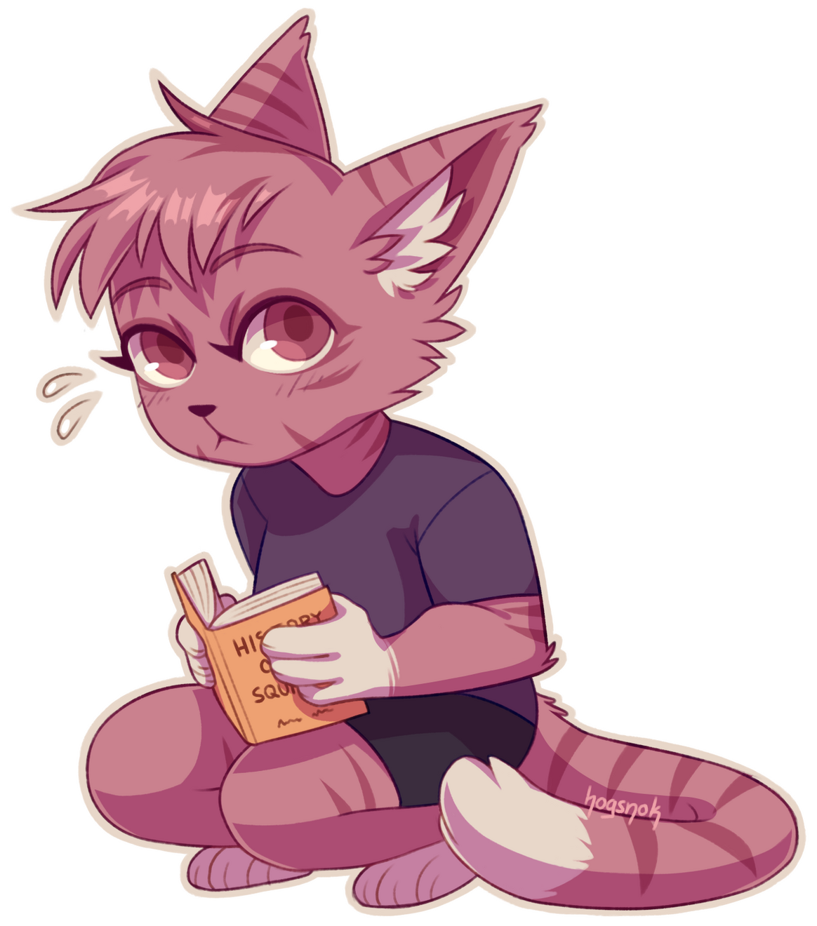 (not a commission, just an example) "Gwemlin" for gwemlin_jojo Base (70€) + Simple Item (Free) + Border (Free) 70€