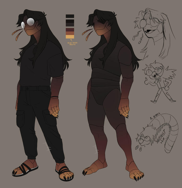 Dorus Ref Sheet (OC, Sona)