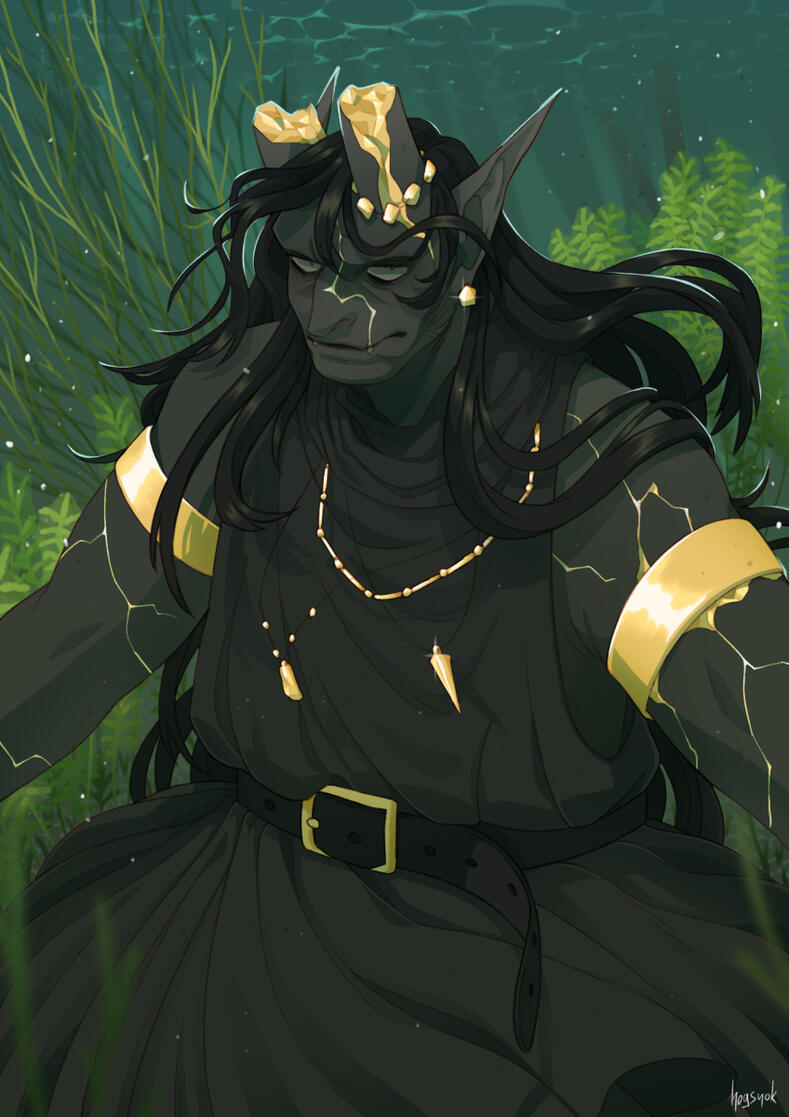 (not a commission, just an example) my character "Rémi" Base (150€) + Elaborate Background (60€) 210€